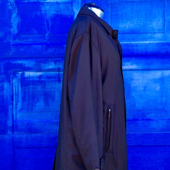 QUATTRO Men's Nylon Puffer Trench (Loaded) - Picture 4 of 16